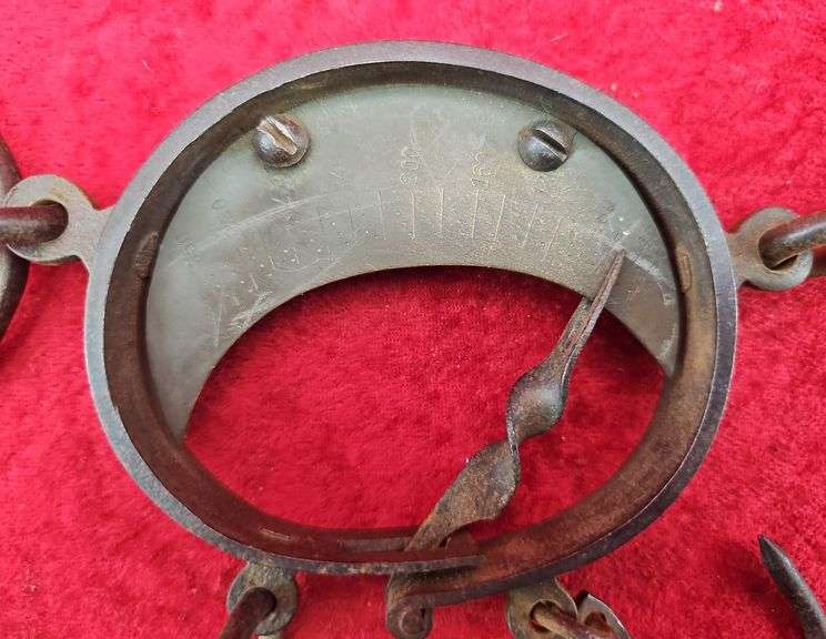 Antique Buffalo Hide Scale