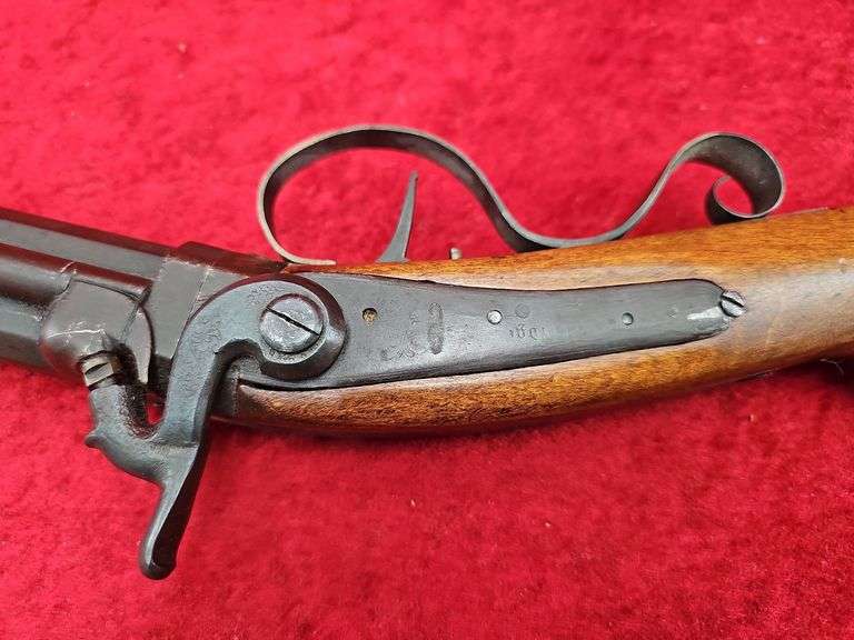 W.M. Gilmor Swivel Breech O/U 40 cal. Double Rifle
