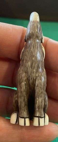 Netsuke Spotted Deer Ivory/Bone
