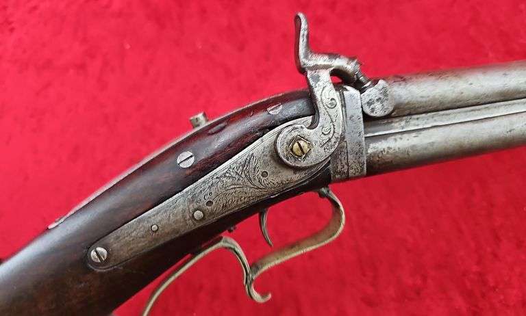 Rare Swivel Breech 40 cal. O/U Perc. Rifle