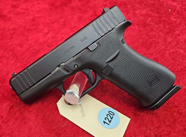 Glock  Model 43X  9mm  Pistol