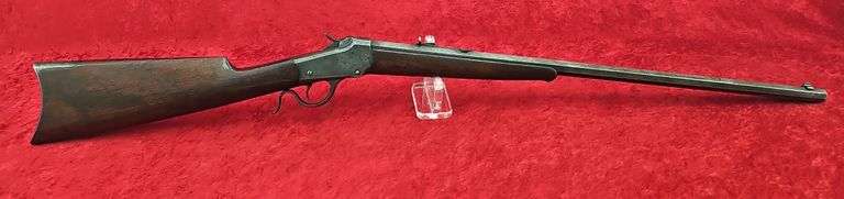 Antique Winchester  1885 Lo Wall  25 Rim Fire  Single Shot Rifle