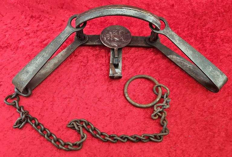 Oneida Newhouse No. 4 Long Spring Trap w/Chain