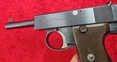 Webley & Scott  Self Loading   455 Mark I   Pistol