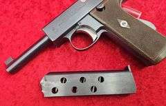 Webley & Scott  Self Loading   455 Mark I   Pistol