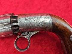 J.R. Coopers English Pepperbox 40 cal. Pistol