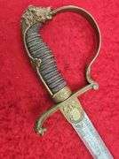 WWI era German/Prussian Lion Head Sword