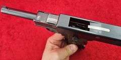 Webley & Scott  Self Loading   455 Mark I   Pistol