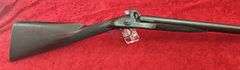 R. Hughes   Percussion Double  12 ga.   Shotgun
