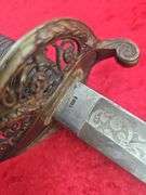 Collins & Co. 1861 dated Officers Sword