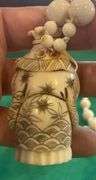 Netsuke Japanese Folklore Figurine with Beads