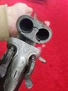 Antique W. Leech   Underlever   10 ga.   Shotgun