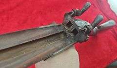 R. Hughes   Percussion Double  12 ga.   Shotgun