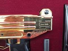 Cased & Engraved Action Arms Uzi Pistol