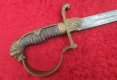 WWI era German/Prussian Lion Head Sword
