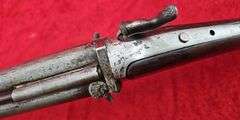 Rare Swivel Breech 40 cal. O/U Perc. Rifle