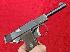 Webley & Scott  Self Loading   455 Mark I   Pistol