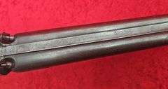 R. Hughes   Percussion Double  12 ga.   Shotgun