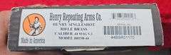 Henry  Brass  44 Mag  Single Shot Rifle
