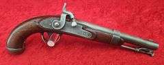 US 1842 Percussion Pistol w/replacement Lock