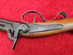 W.M. Gilmor Swivel Breech O/U 40 cal. Double Rifle