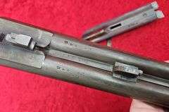 Antique W. Leech   Underlever   10 ga.   Shotgun