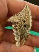 Netsuke Hawk Ivory/Bone