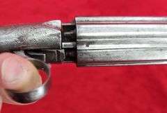 J.R. Coopers English Pepperbox 40 cal. Pistol