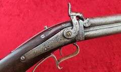 Rare Swivel Breech 40 cal. O/U Perc. Rifle