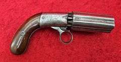 J.R. Coopers English Pepperbox 40 cal. Pistol