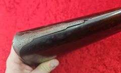 R. Hughes   Percussion Double  12 ga.   Shotgun