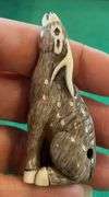 Netsuke Spotted Deer Ivory/Bone