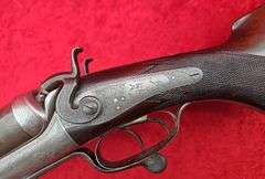 Antique W. Leech   Underlever   10 ga.   Shotgun
