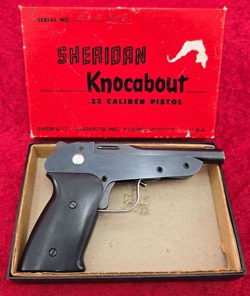 Rare Prototype Sheridon   Knockabout   22 cal.   Pistol