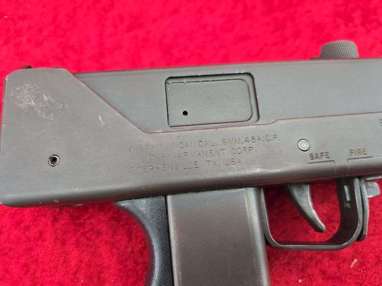 Ingram   MAC10  45 cal.   Pistol