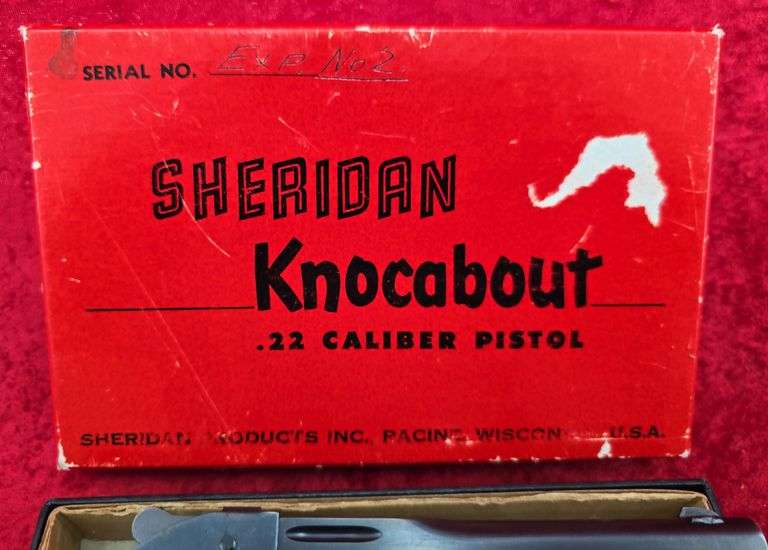 Rare Prototype Sheridon   Knockabout   22 cal.   Pistol
