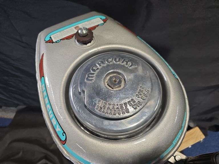 Restored Mercury Model KB3 3.2HP Outboard Motor