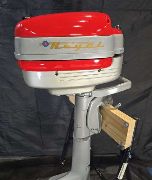 Restored Royal Model A 5 HP Outboard