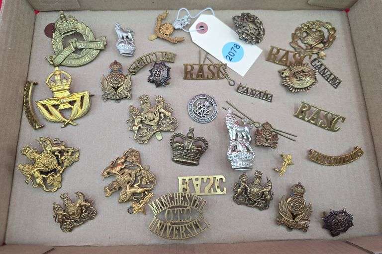 collection of assorted British Uniform Insignia & Decorations