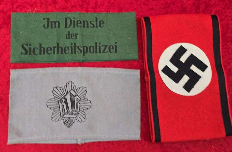lot of 3 German Arm Bands
