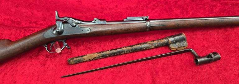 Antique Springfield   Trapdoor Cadet  45-70  Rifle