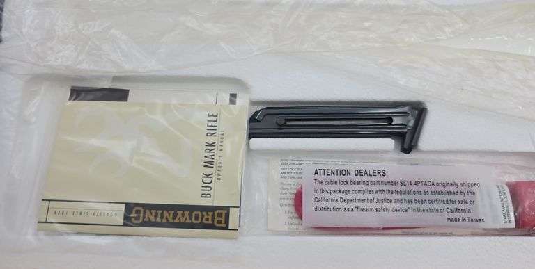 Browning   Buck Mark   22 cal.   Rifle