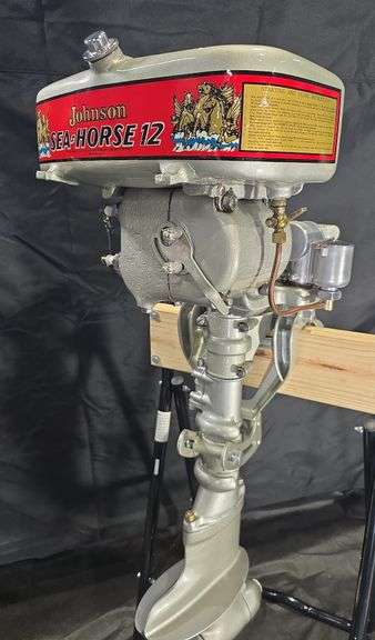 Restored Johnson Sea-Horse 12 Outboard Motor