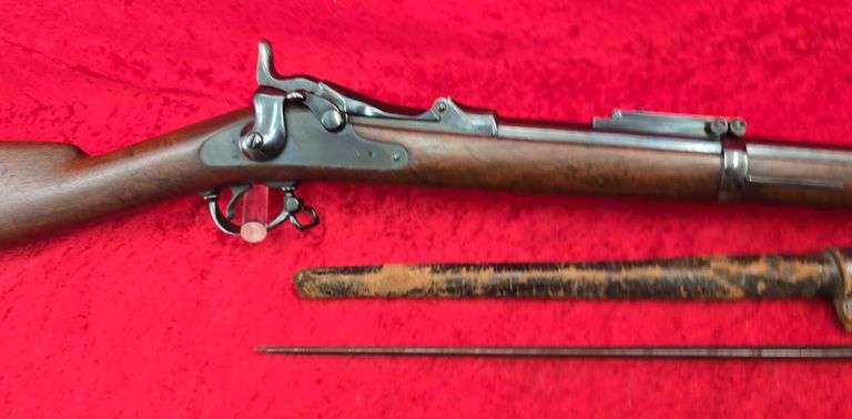 Antique Springfield   Trapdoor Cadet  45-70  Rifle