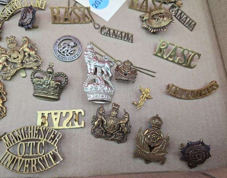 collection of assorted British Uniform Insignia & Decorations