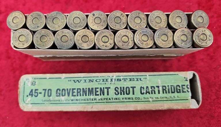 Box w/20 rds of Winchester 45-70 Shot Cartridges
