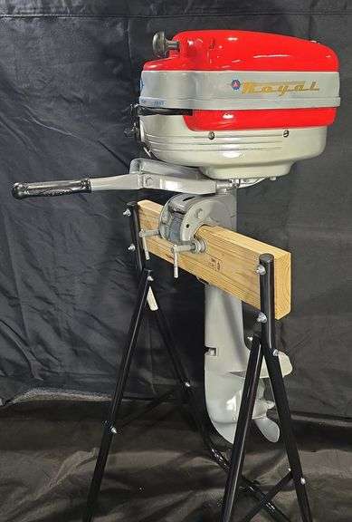 Restored Royal Model A 5 HP Outboard