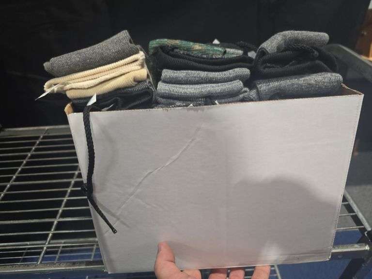 Large box of soft gun socks