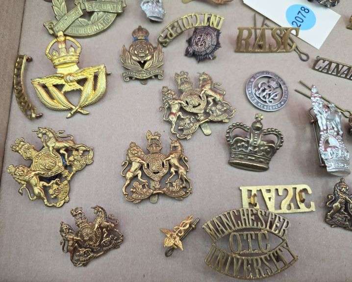 collection of assorted British Uniform Insignia & Decorations