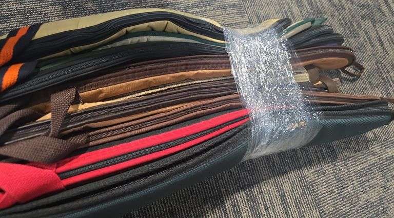 Lot of 10 soft rifle cases
